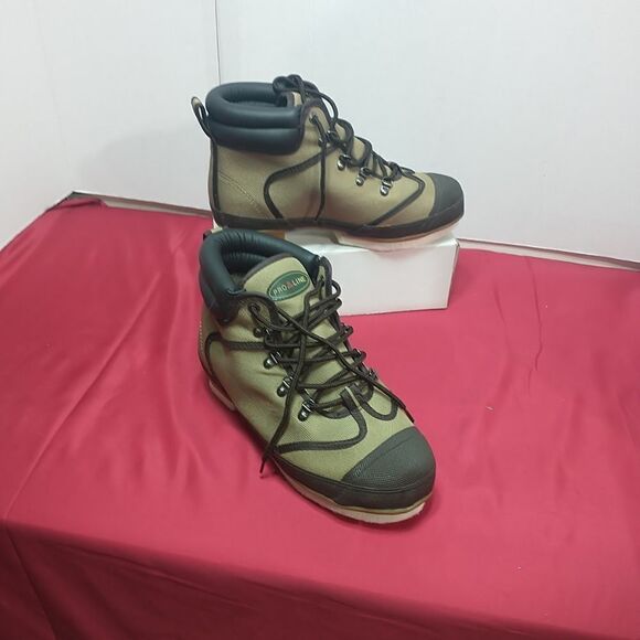 Pro Line Mens Fishing Boots, Green, Sz 9 New, Superior Outdoor Wear #52502. - Picture 1 of 7
